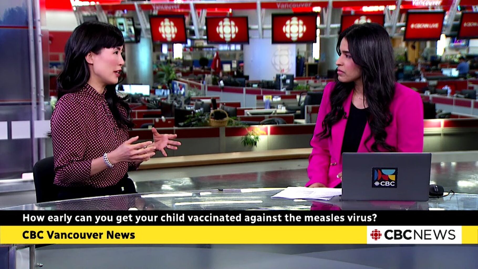 CBC News - How early can you get your child vaccinated against the measles virus?
