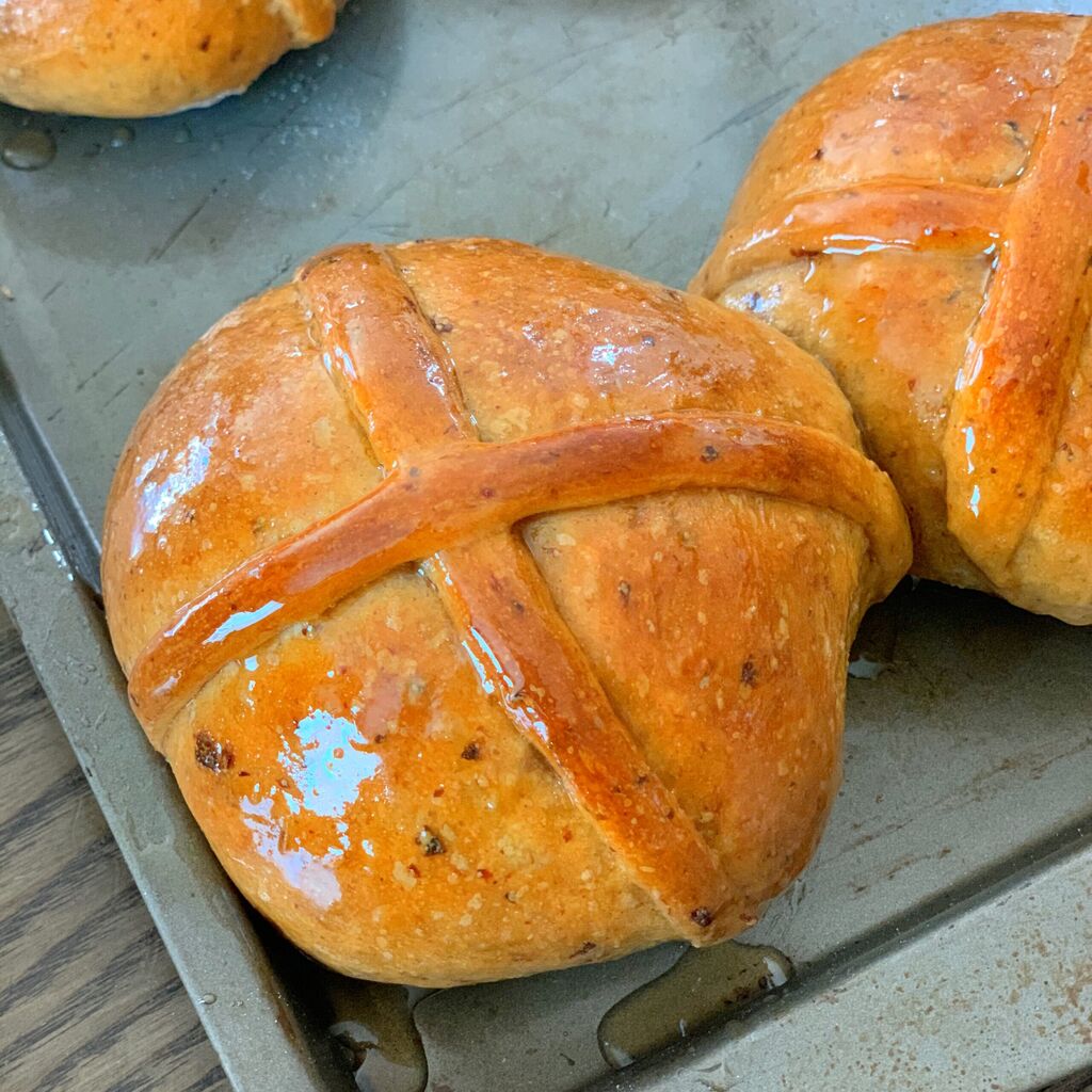 Vegan Hot Cross Buns