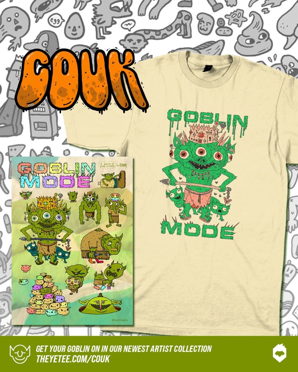 We're Goin' Goblin with a new Collection from Couk!