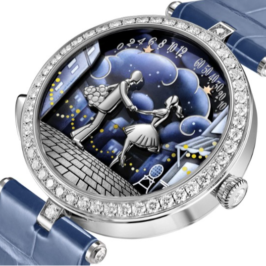 Watches & Wonders 2025｜Van Cleef & Arpels｜在巴黎街頭浪漫約會｜Lady Arpels Bal des Amoureux Automate watch