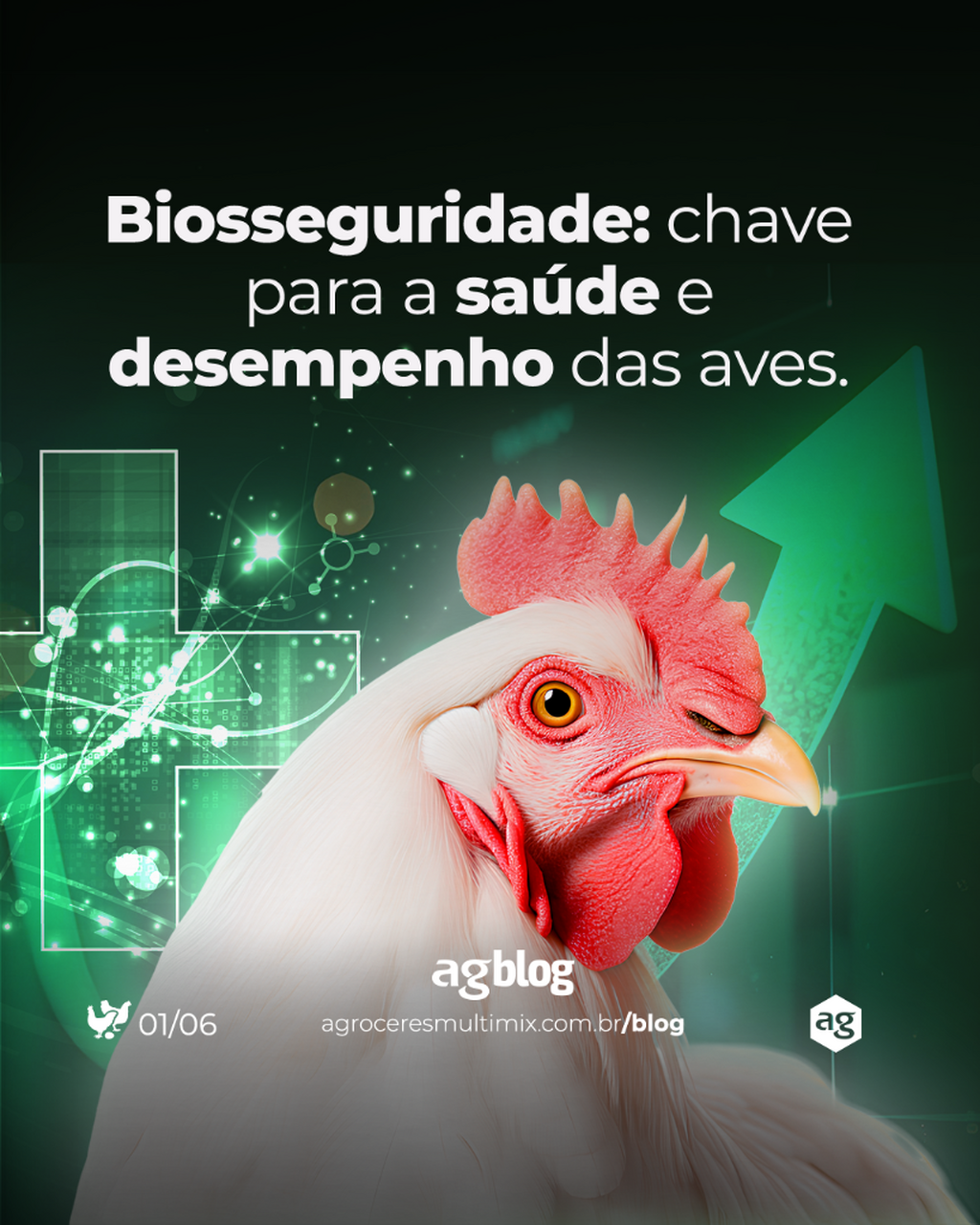 Quer saber como refor&ccedil;ar a biosseguridade no seu neg&oacute;cio? Confira o agBlog para mais detalhes!  