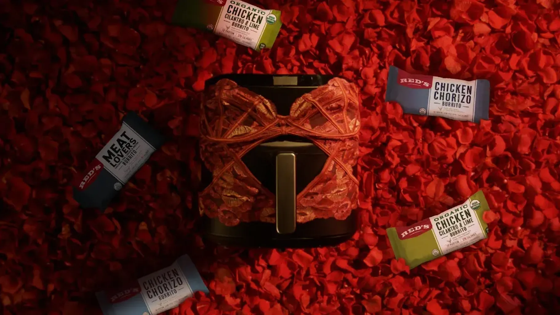 Red&rsquo;s burritos, in love with air fryers, is making lingerie for them