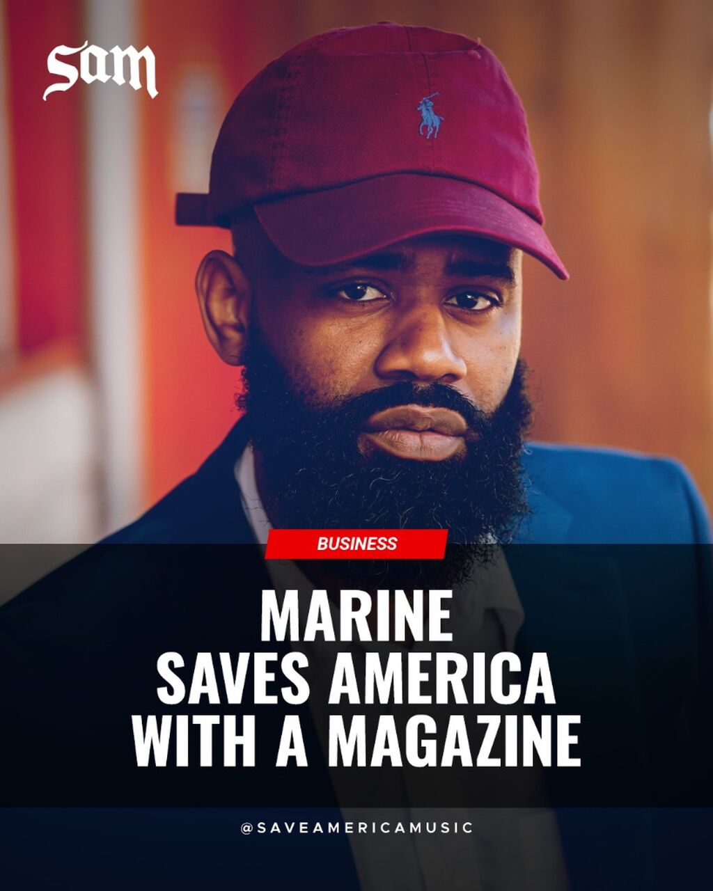 Marine Saves America with a Magazine