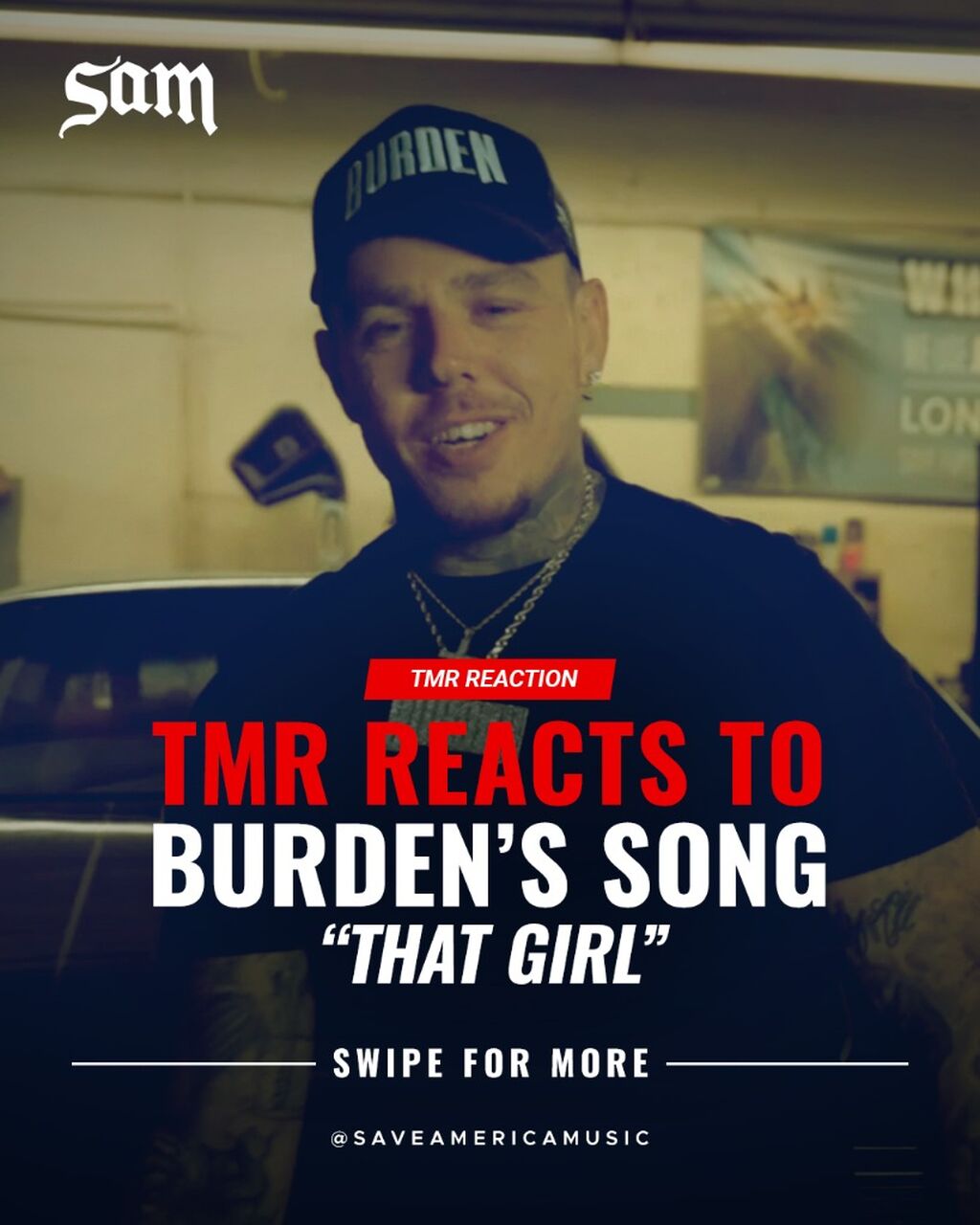 Burden Unleashes a Sultry Femme Fatale Anthem with His Gritty New Track &ldquo;That Girl&rdquo;