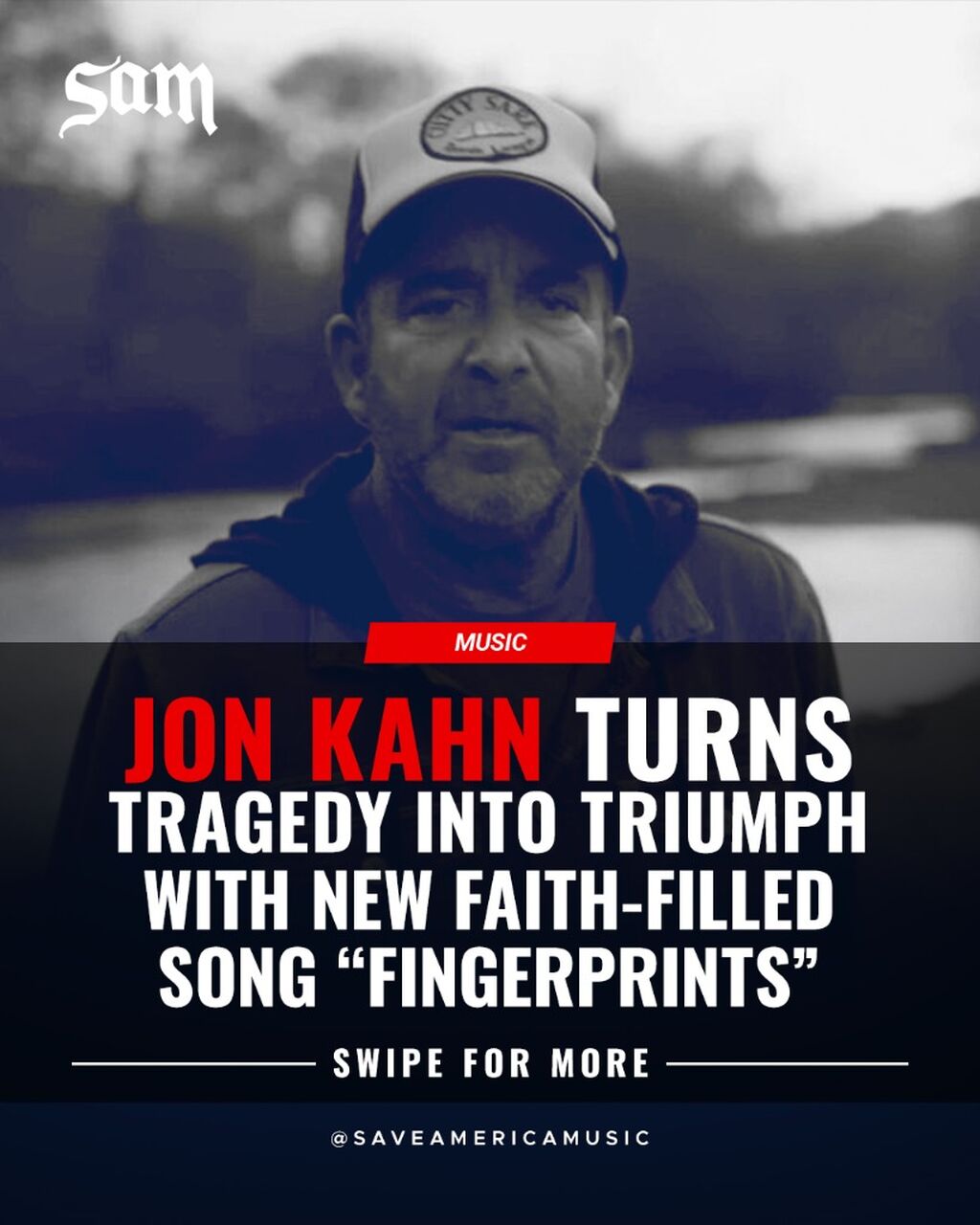Jon Kahn Turns Tragedy Into Triumph With New Faith-Filled Song &ldquo;Fingerprints&rdquo;