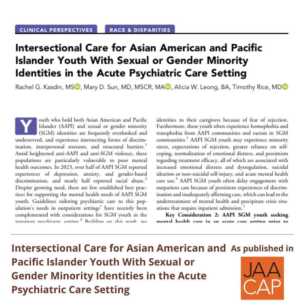 JAACAP 0425 intersectional care