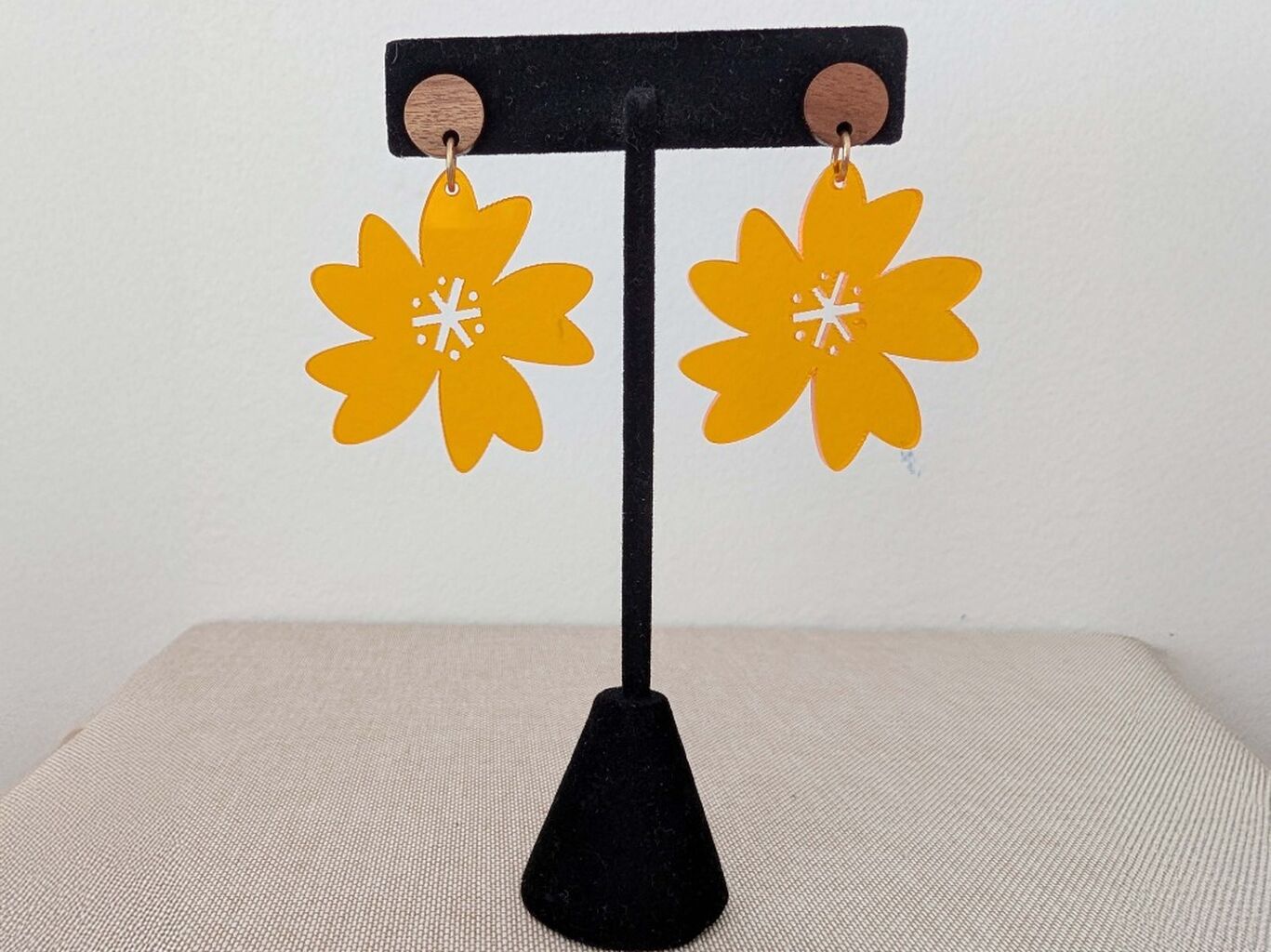 Acrylic Flower Earrings