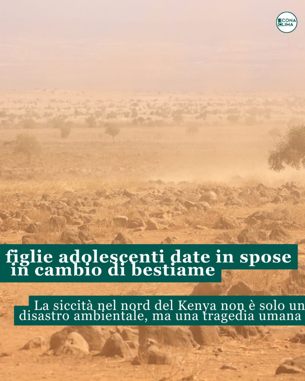 Crisi climatica in Kenya: bambine in spose per sopravvivere