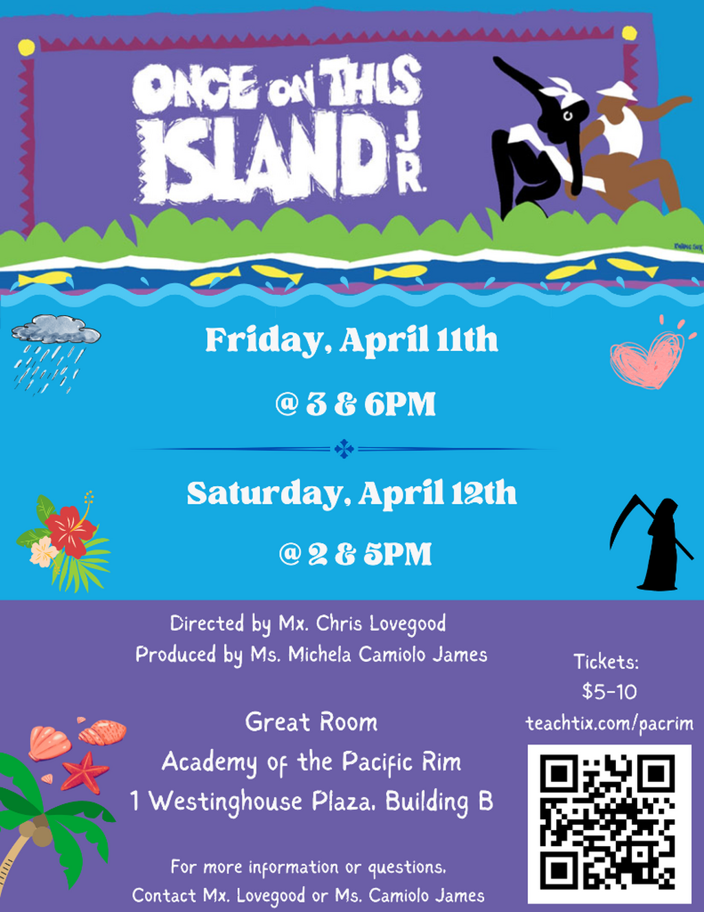 APR's Once On This Island Jr. Tickets