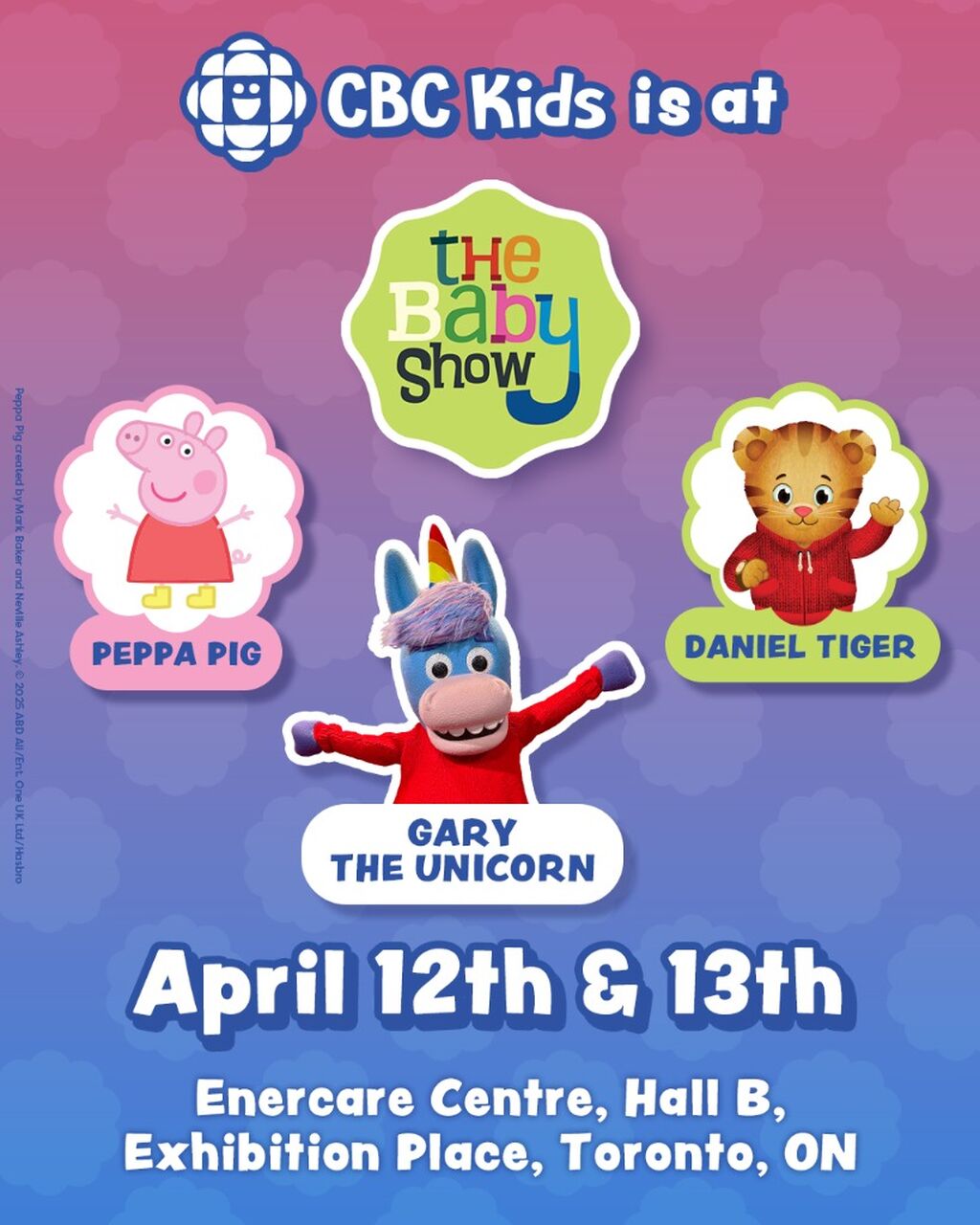 CBC Kids at The Spring Baby Show in Toronto