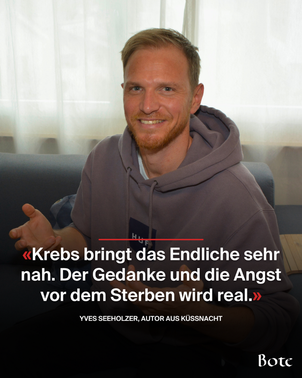 Yves Seeholzer krebsfrei leben