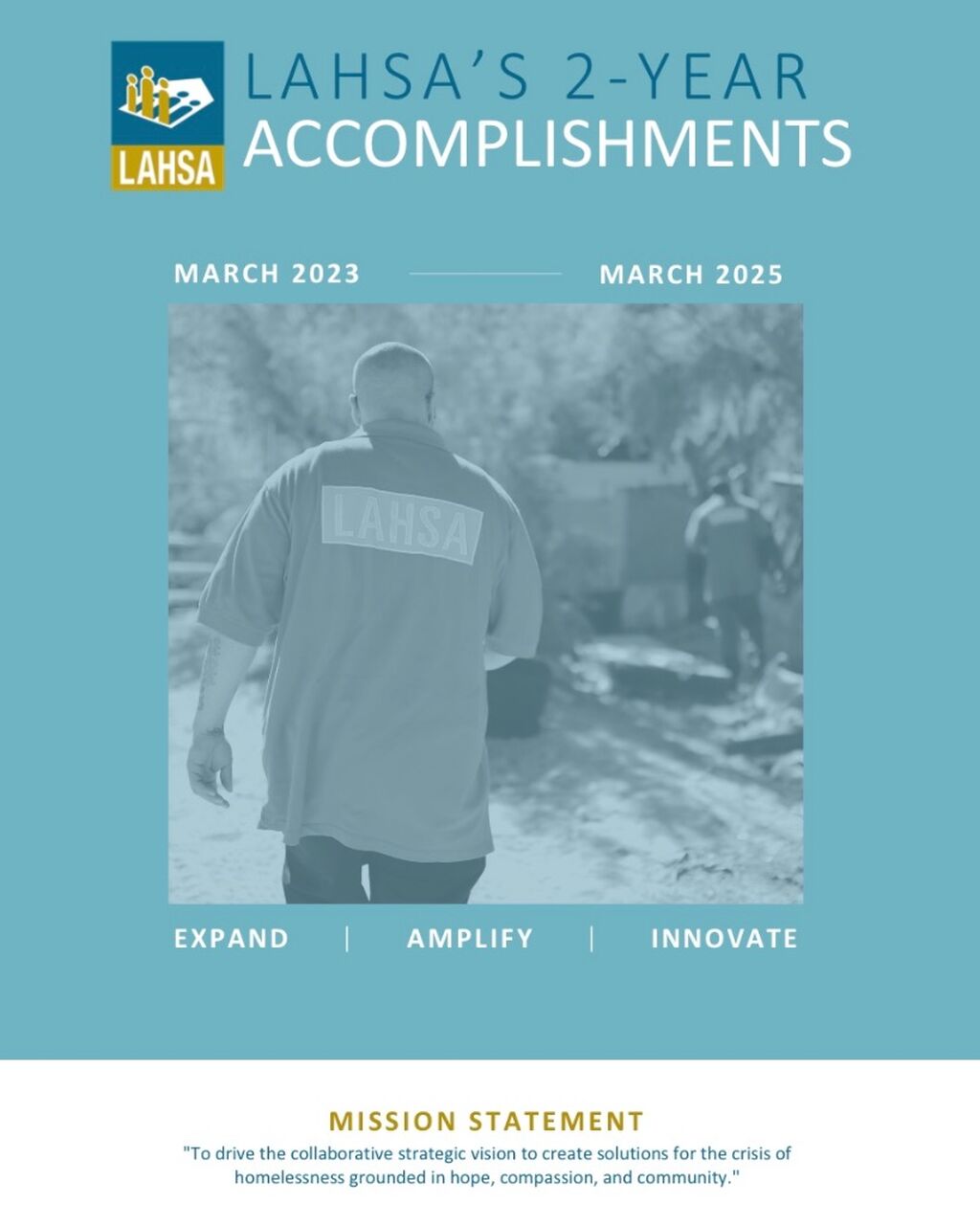 LAHSA's 2-Year Accomplishments Report