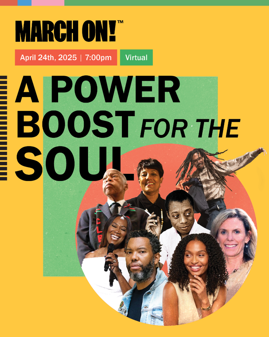 MARCH ON! A Power Boost for the Soul