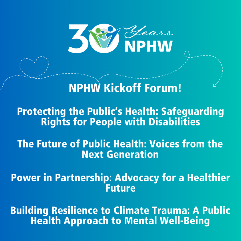 NPHW Webinars