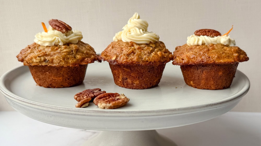 Meilleur muffin aux carottes et &agrave; l'avoine 