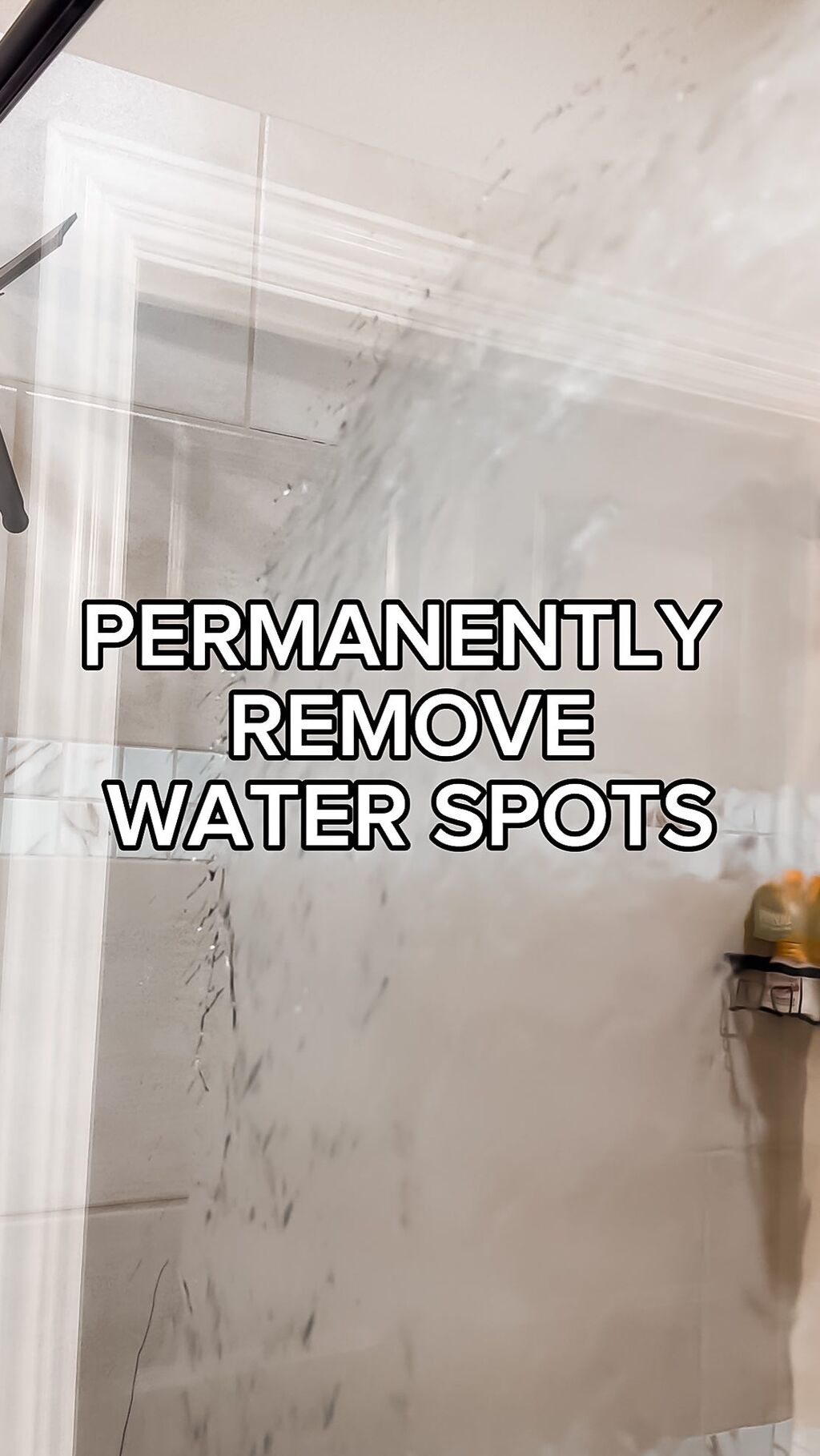 Permanently remove Water Spots