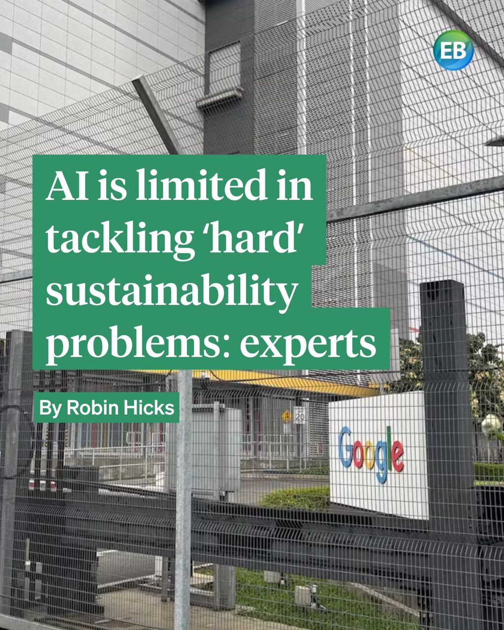 AI is limited in tackling 'hard' sustainability problems: experts