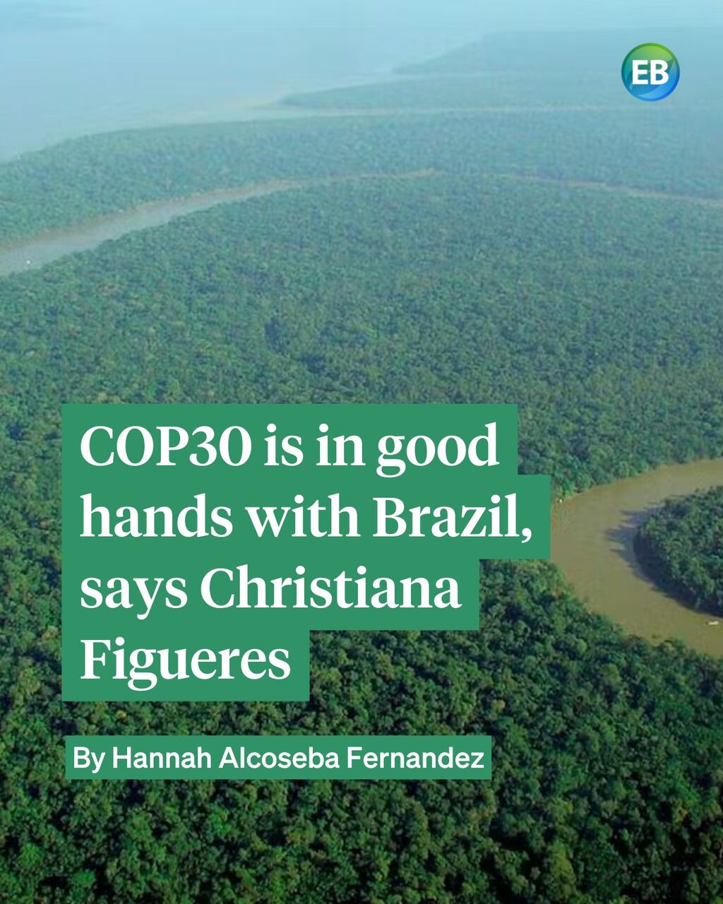 COP30 is in good hands with Brazil: Christiana Figueres