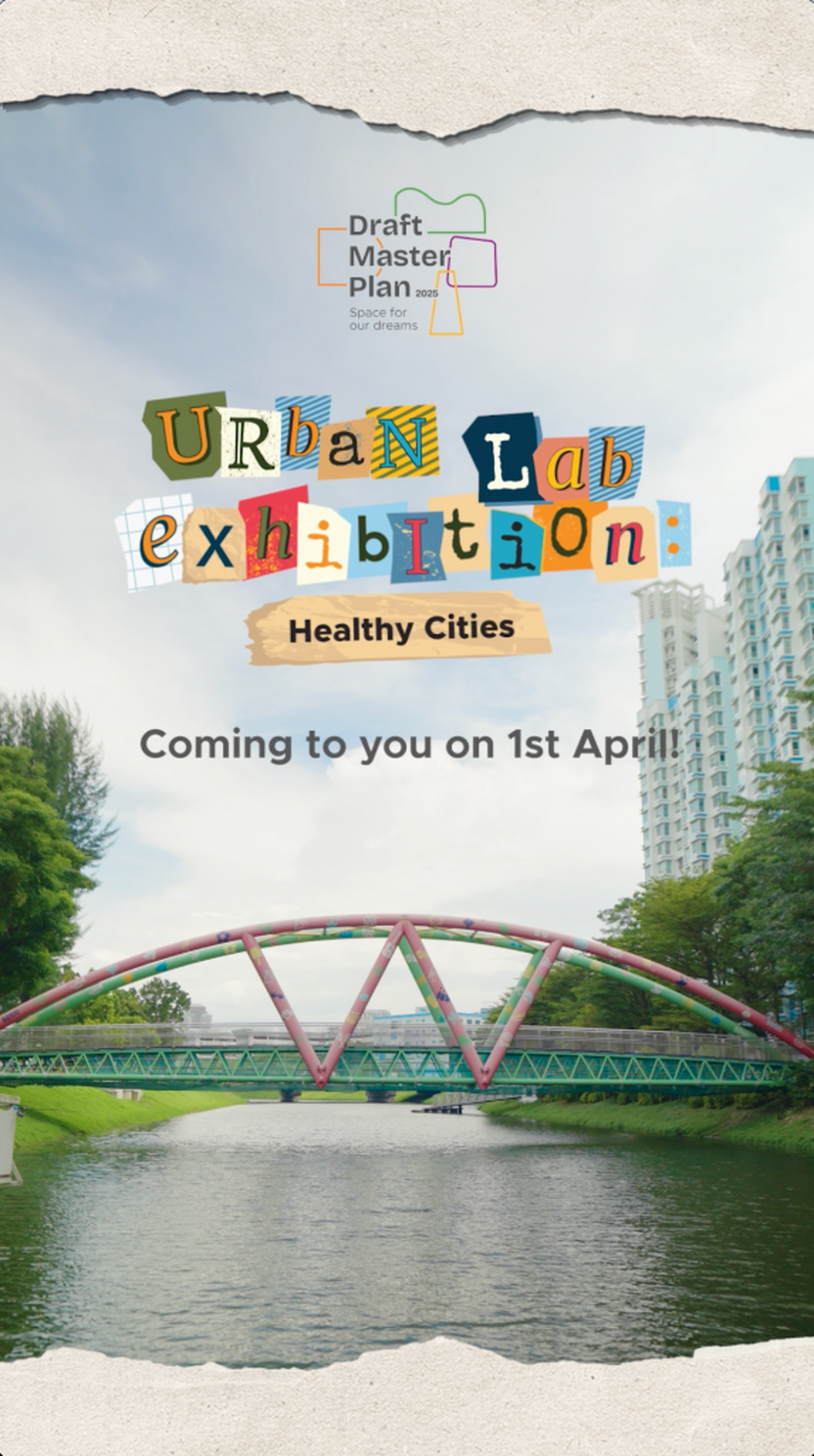 Explore the 'Well-Being in the City: Innovating Healthy Living' exhibition today!