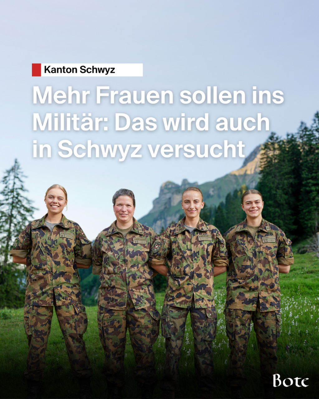 Infoveranstaltung Frauen in der Armee