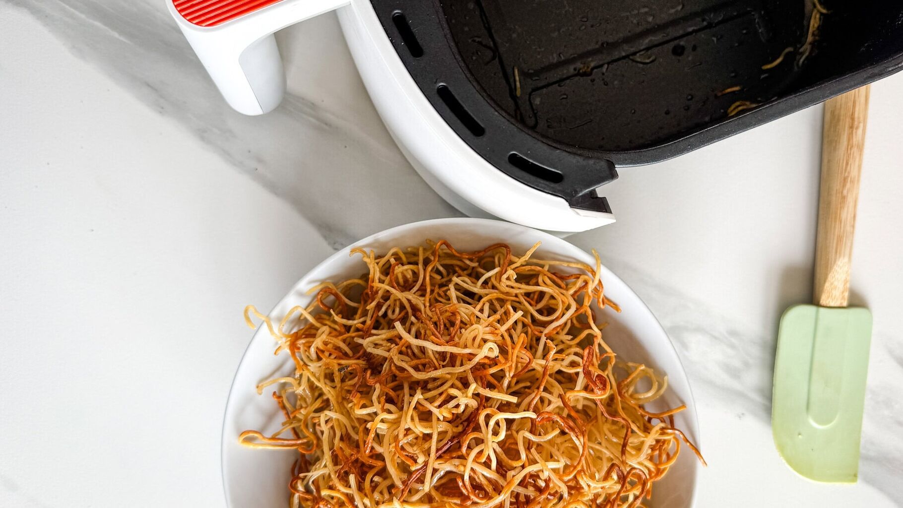 Nouilles chinoises croustillantes au air fryer