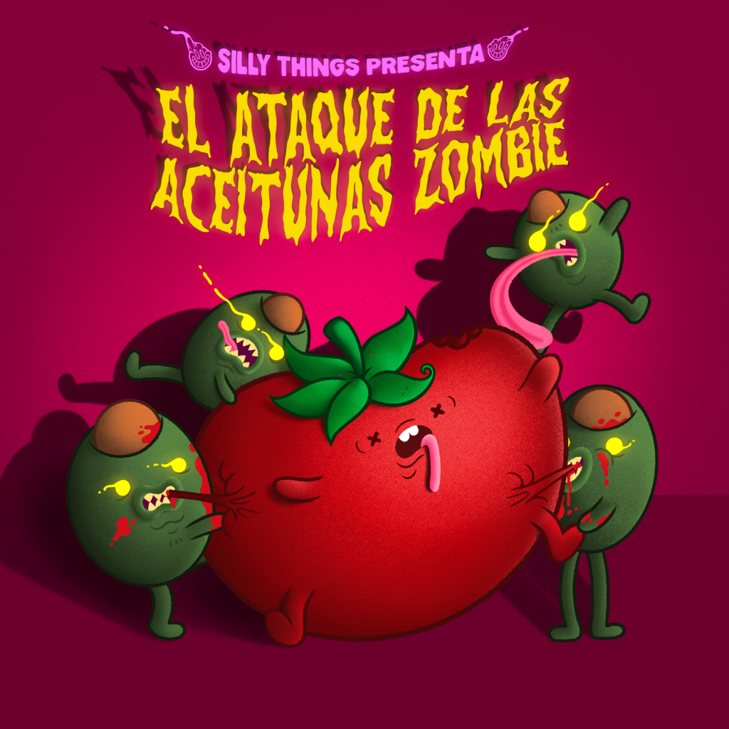 El ataque de las aceitunas zombie