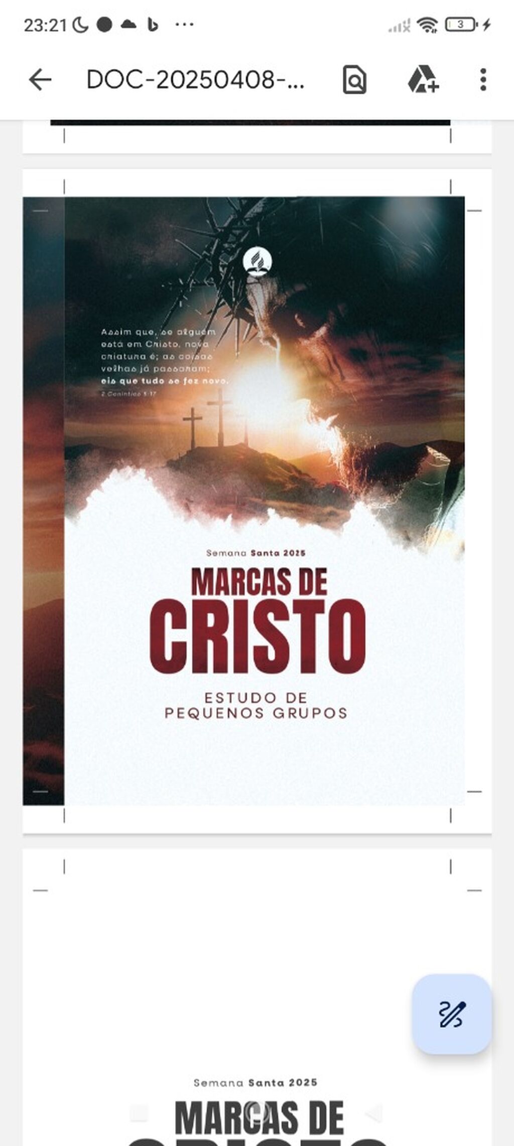 MARCAS DE CRISTO IASD 2025