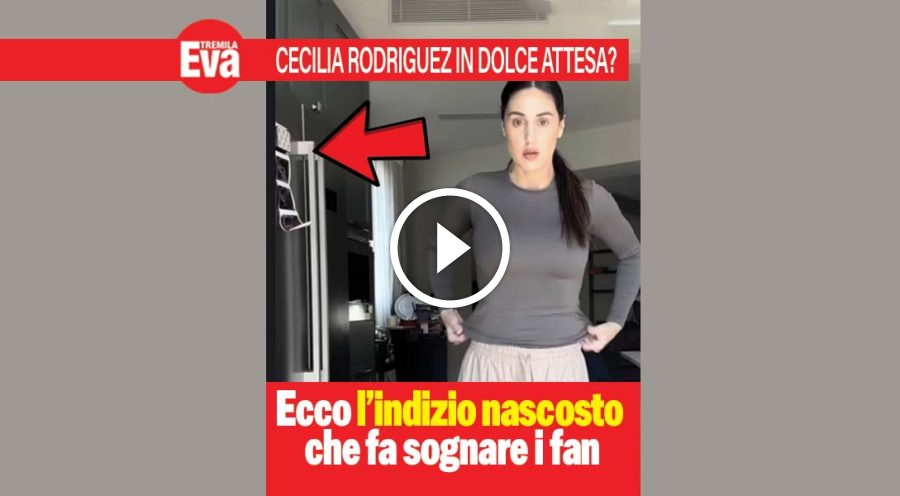 Cecilia Rodriguez e Ignazio Moser, gravidanza in un indizio