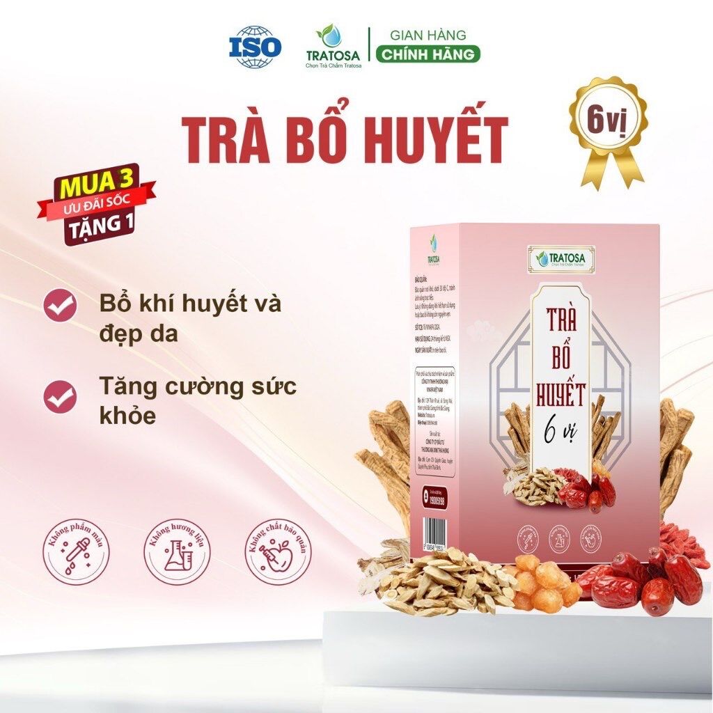Tr&agrave; bổ huyết