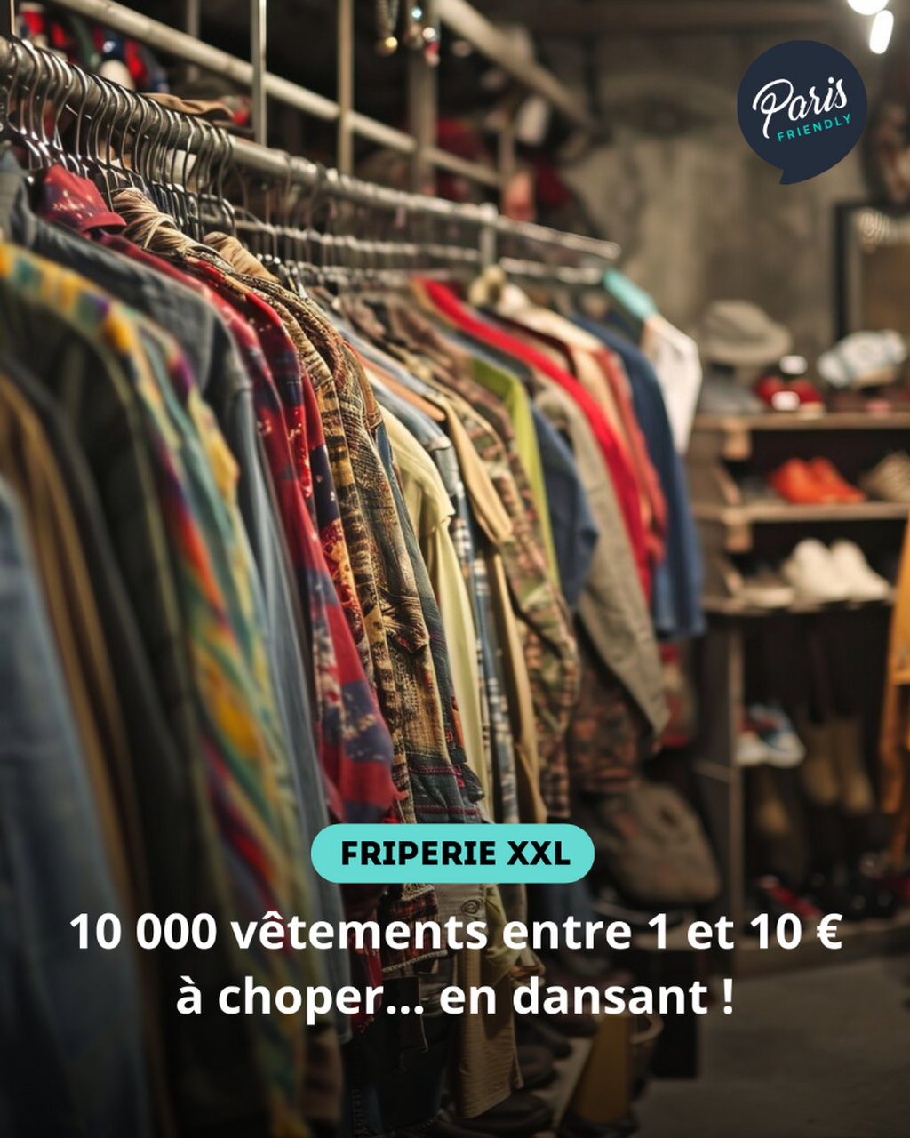 10 000 v&ecirc;tements entre 1 et 10 &euro; &agrave; choper&hellip; en dansant !