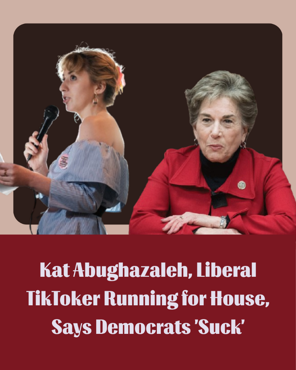 Kat Abughazaleh, Liberal TikToker Running for House, Says Democrats 'Suck'