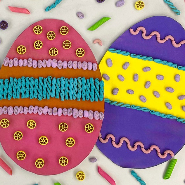 Pasta and Bean Art