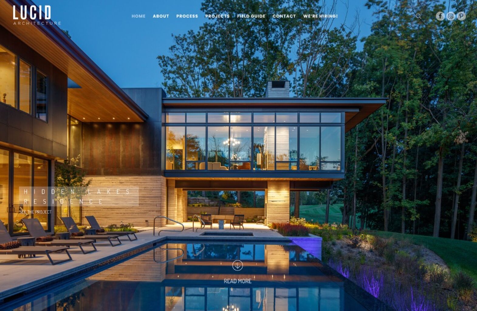 Lucid Architecture Website