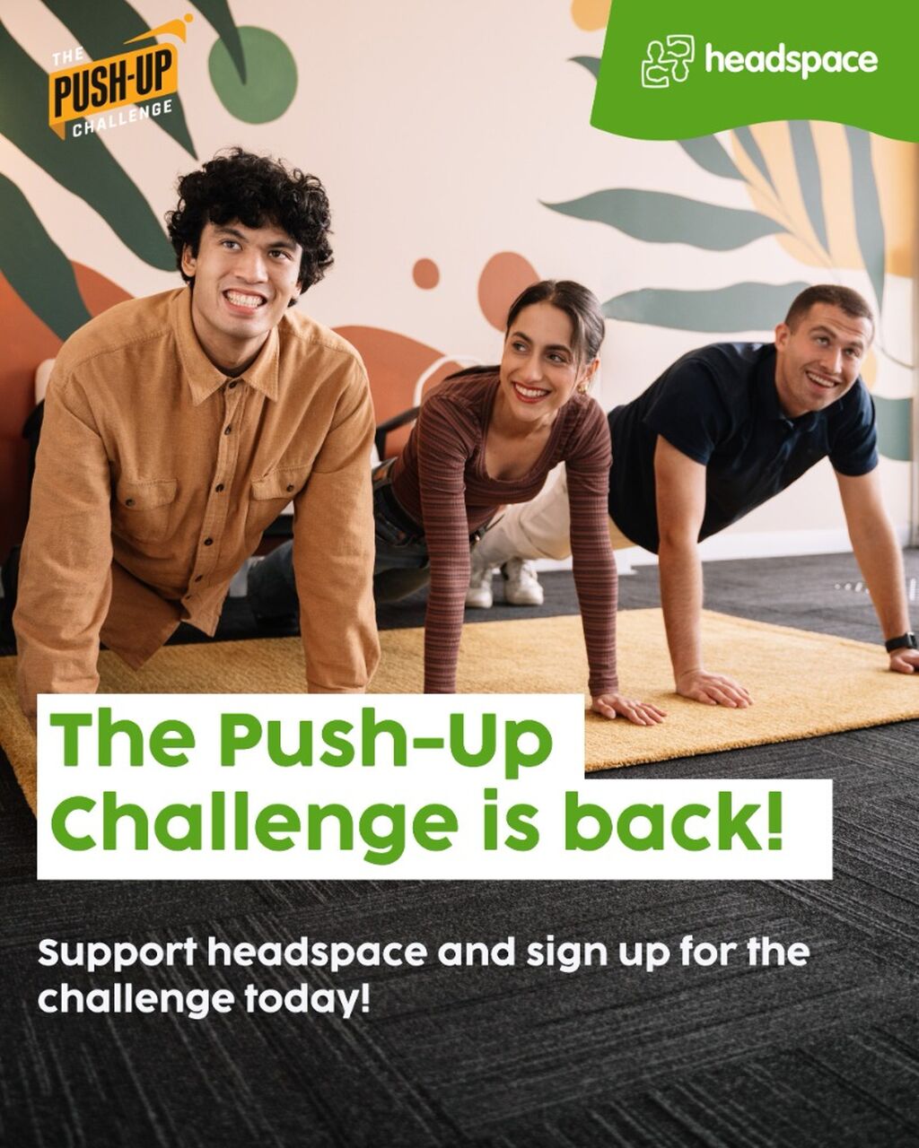 Register for The Push-Up Challenge