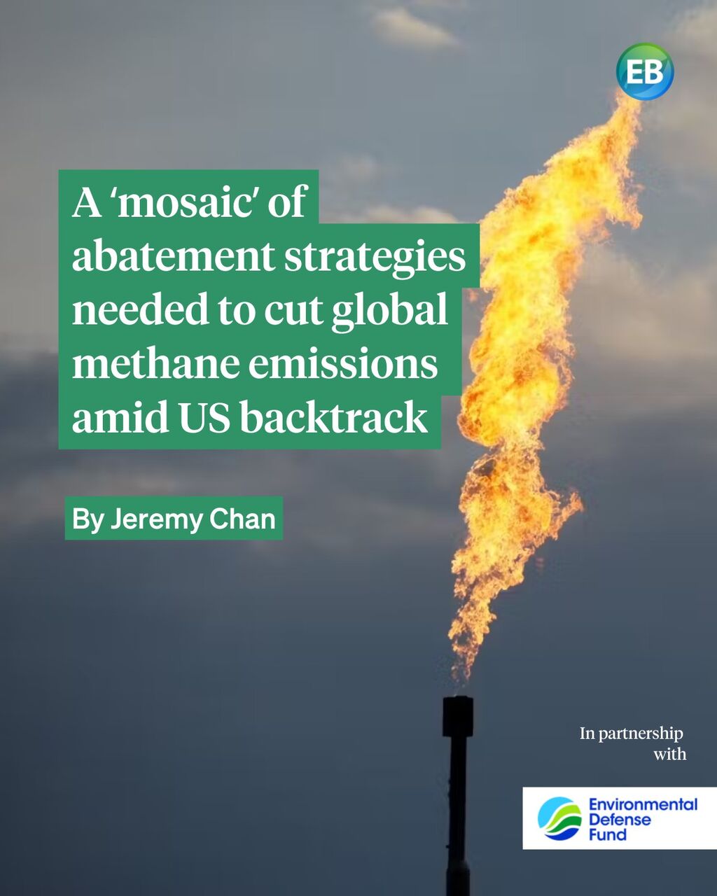 Cutting global methane emissions amid US backtrack