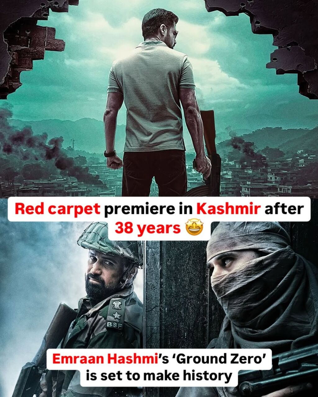 Ground Zero: Emraan Hashmi Film To Create History With Red Carpet Premiere In Srinagar, Kashmir After 38 Years