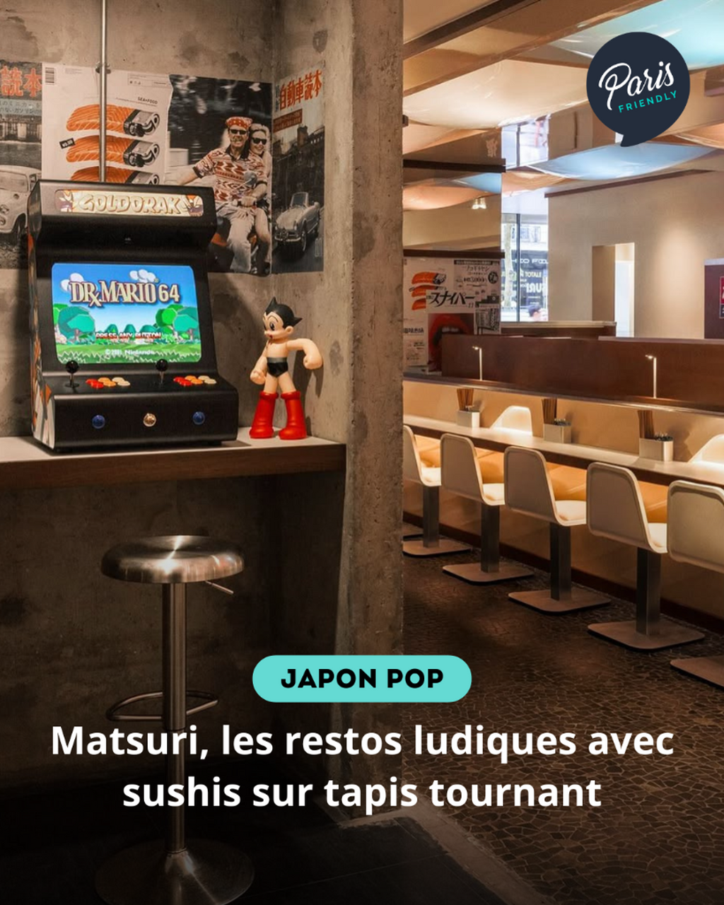 Matsuri, les restos ludiques avec sushis sur tapis tournant