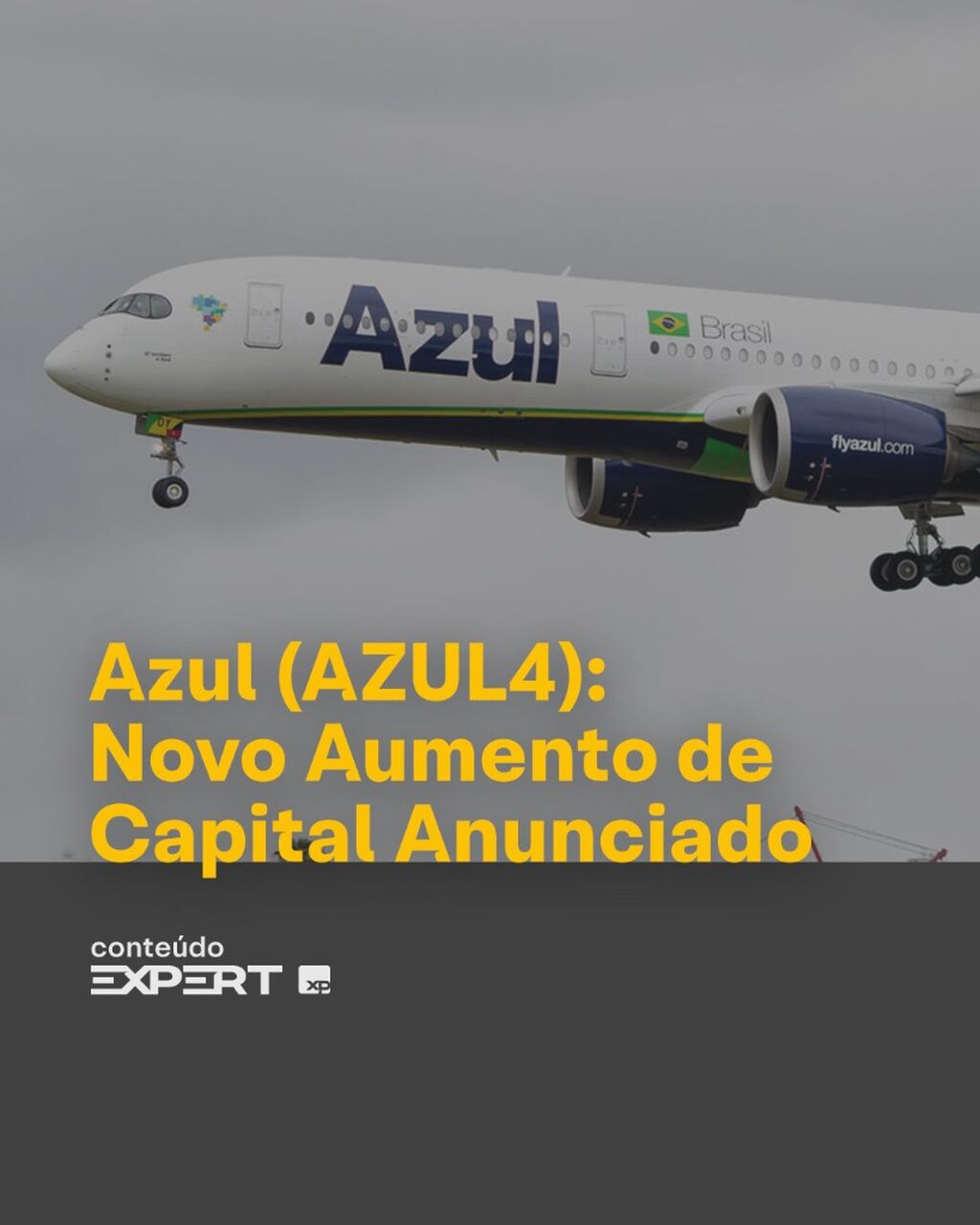 Azul (AZUL4): Novo Aumento de Capital Anunciado