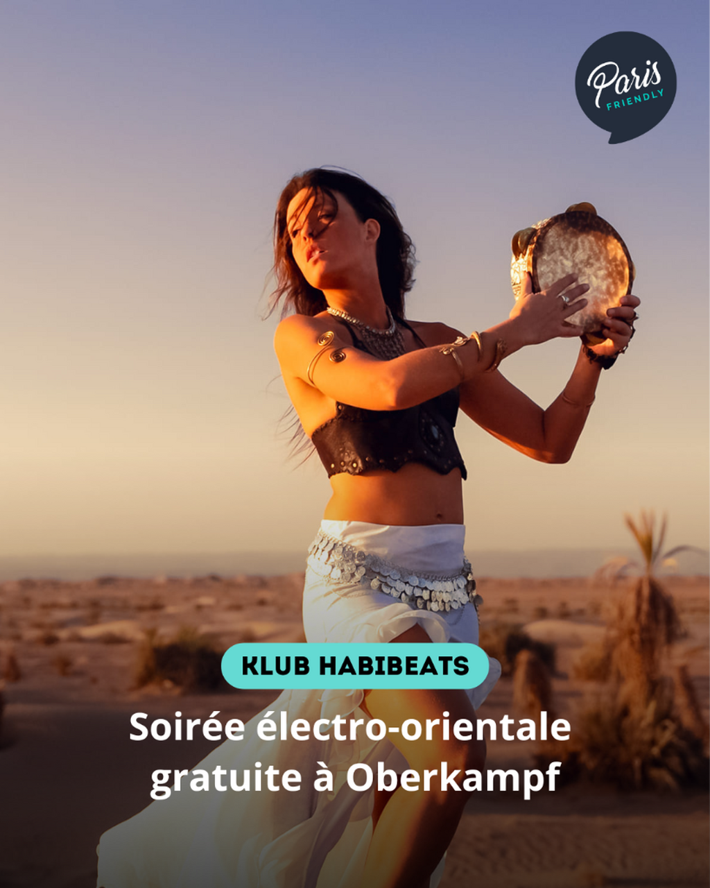 Soir&eacute;e &eacute;lectro-orientale gratuite &agrave; Oberkampf