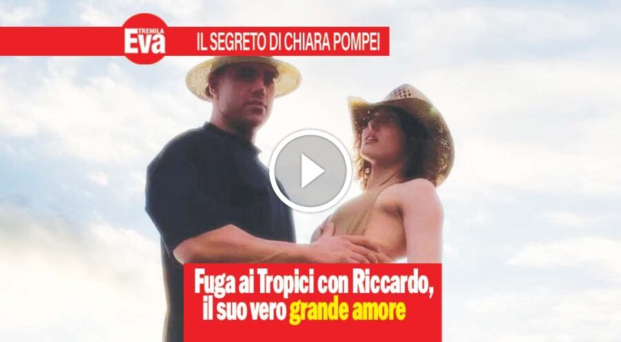 Chiara Pompei, dopo la fuga da U&D ecco l'amore per Riccardo