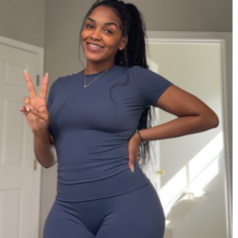 2 pc Workout short set
