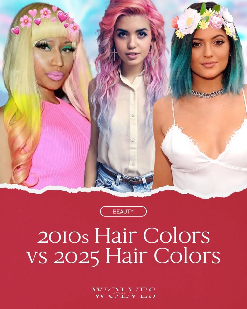How 2010 Hair Color Trend Defined an Era: Then vs. Now