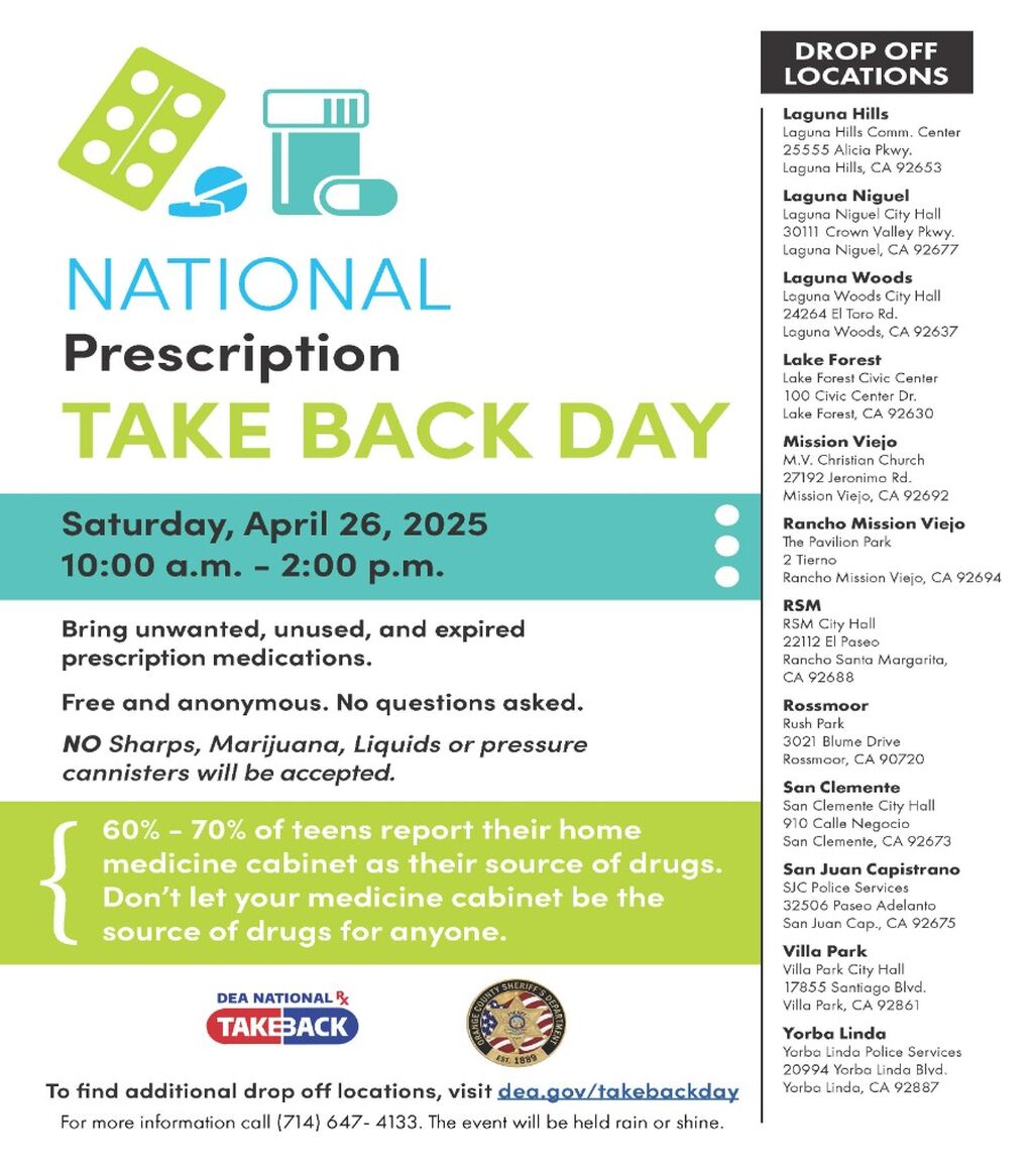 National Prescription Take Back Day