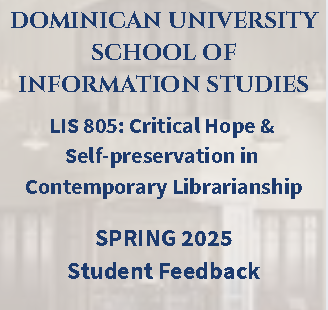 COURSE BRIEF: LIS 805 STUDEN T CREATIVITY & EVALUATIONS