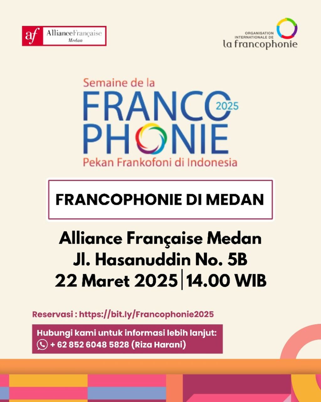 Pendaftaran lomba Francophonie 2025