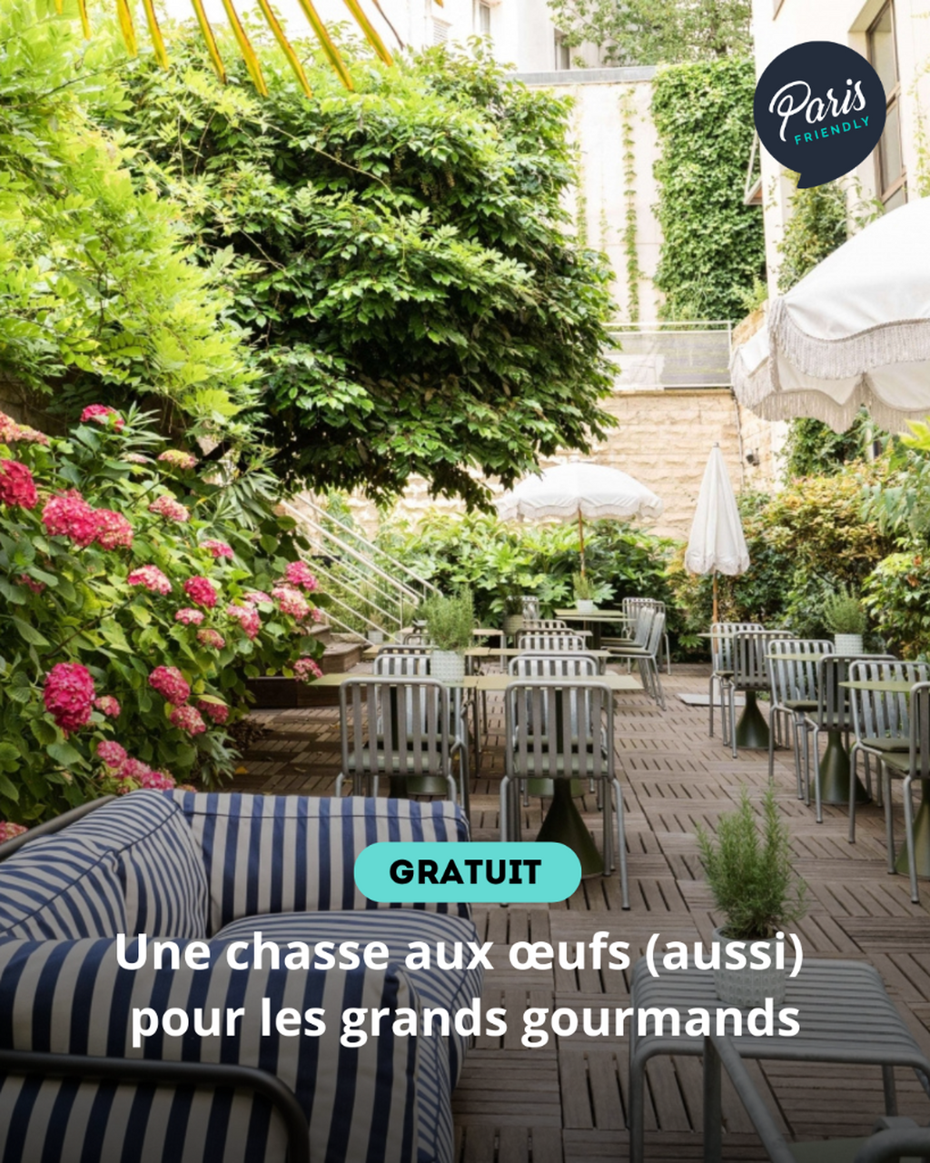 Une chasse aux &oelig;ufs (aussi) pour les grands gourmands