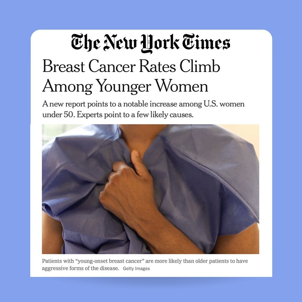 Rising Rates of Breast Cancer in Younger Women