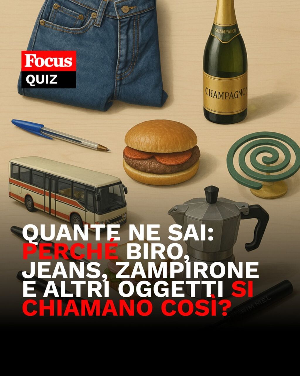 Perch&eacute; questi oggetti si chiamano cos&igrave;?