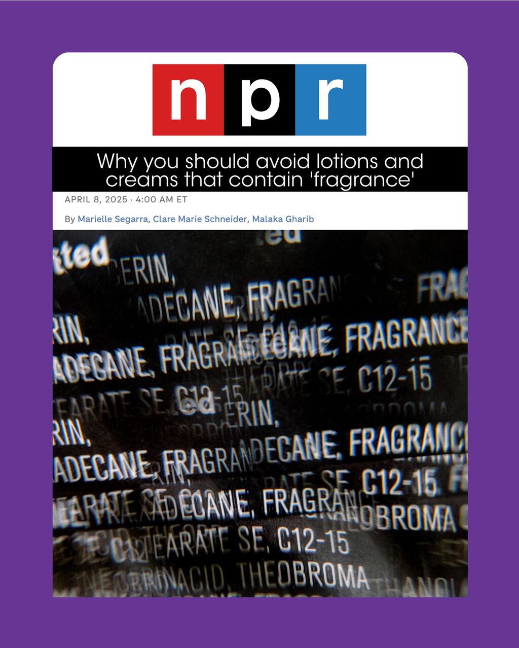 What are Fragrances Made Of? 