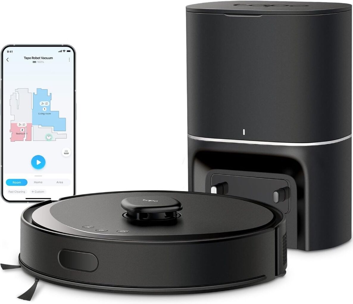 Rob&ocirc; Aspirador Tapo RV30 MAX Plus 
